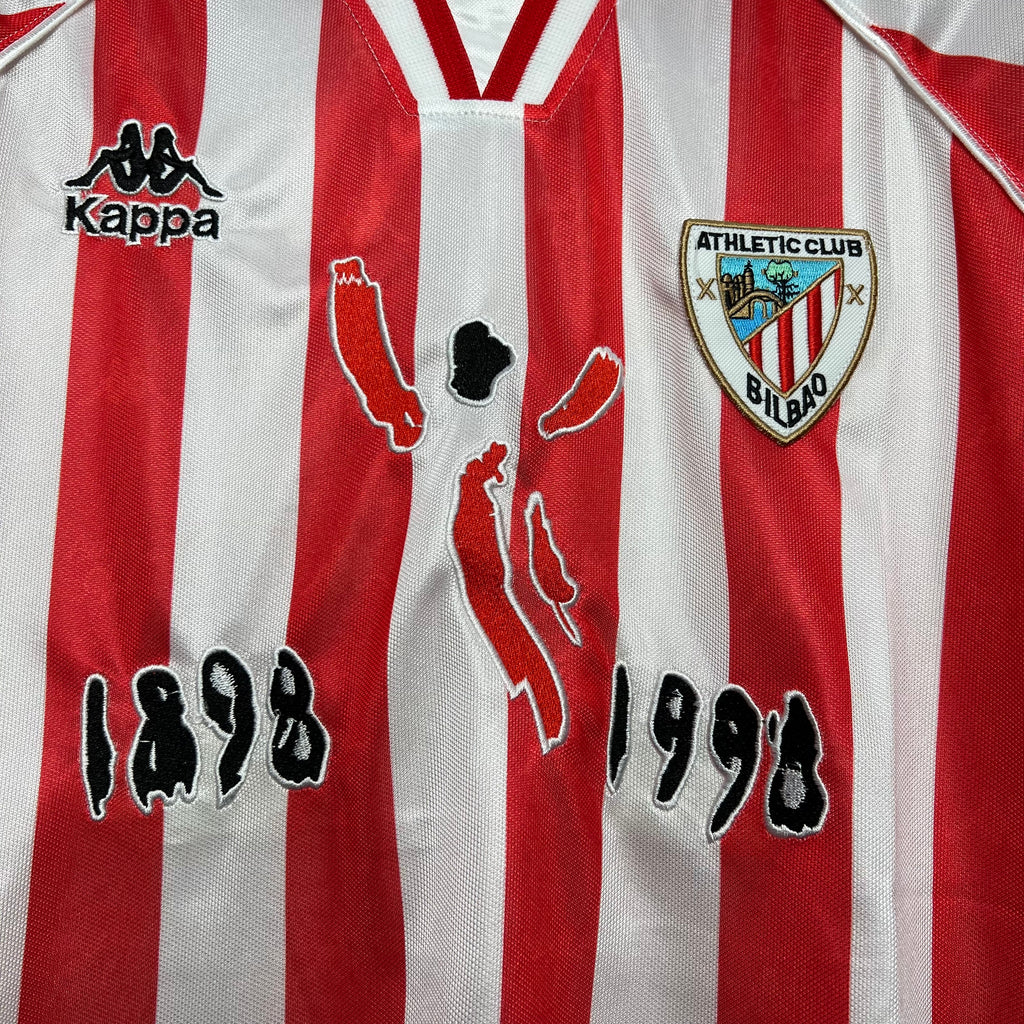 Athletic Bilbao 1997-98 Home Retro Jersey S-XXL