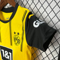 Borussia Dortmund 2024-25 Home Kids Kit S-XXL