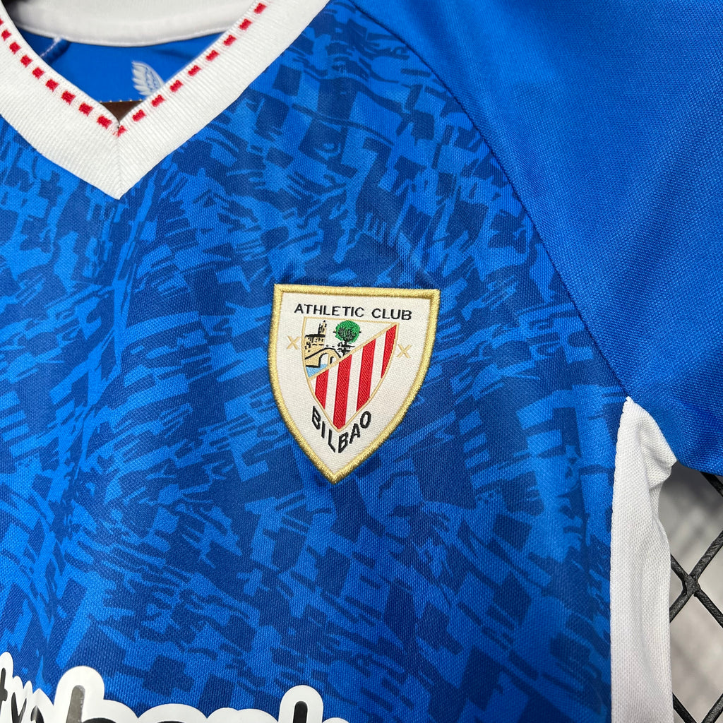 Athletic Bilbao 2024-25 Away Kids Kit S-XXL