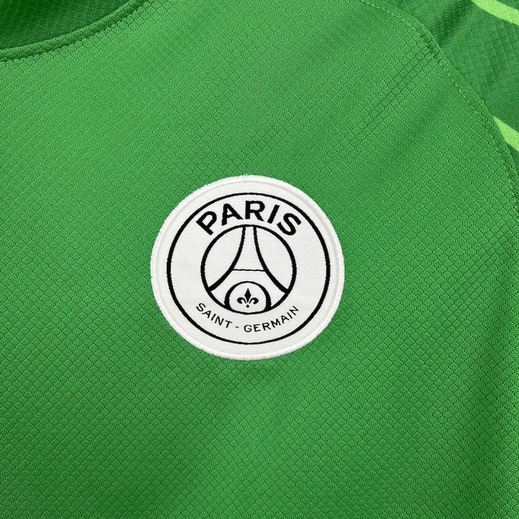 PSG 25-26 Green goalkeeper Long Sleeves Football jersey S-XXL