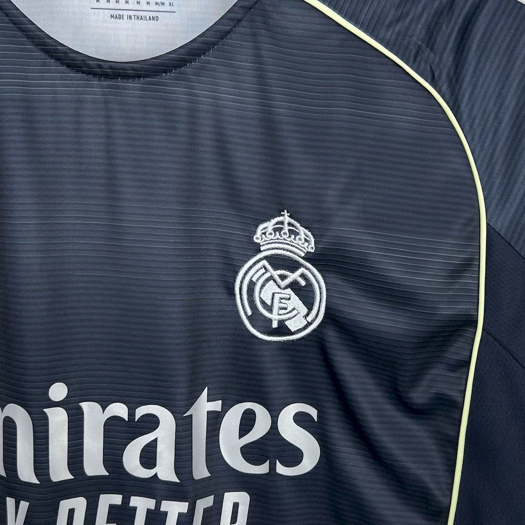 Real Madrid 2025-26 Away Long Sleeves Football jersey S-XXL