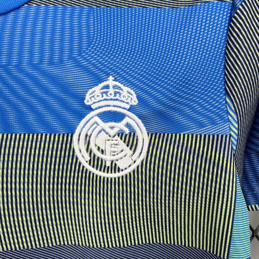 Real Madrid 2025-26 Pre-match training suit Kids Kit S-XXL