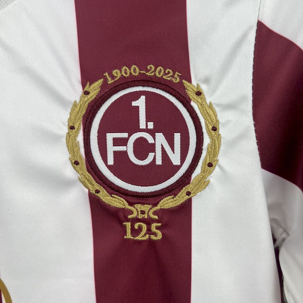 1. FC Nurnberg 2025-26 125th Anniversary Kids Kit S-XXL