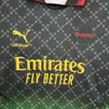 AC Milan 2025-26 Co-Branded Black Edition Kids Kit S-XXL