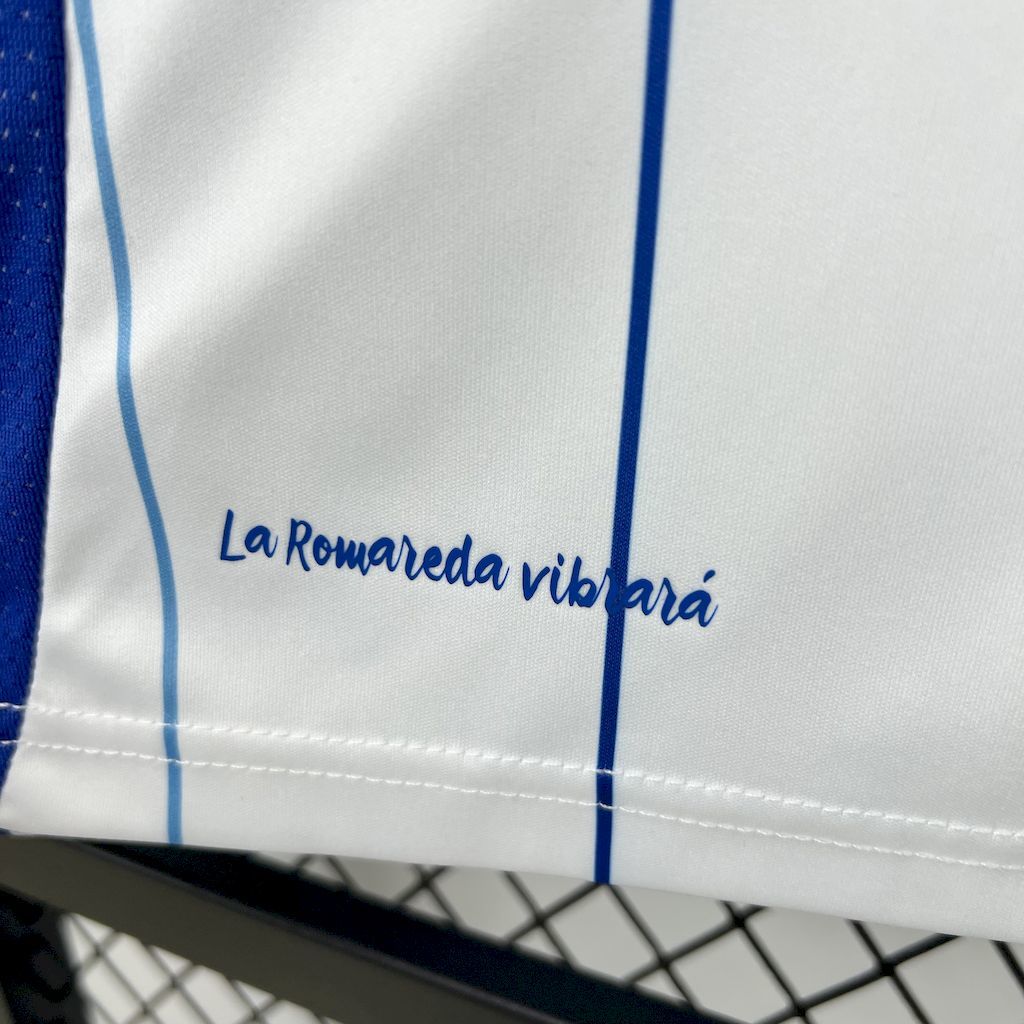 Real Zaragoza 24-25 Home Kids Kit S-XXL