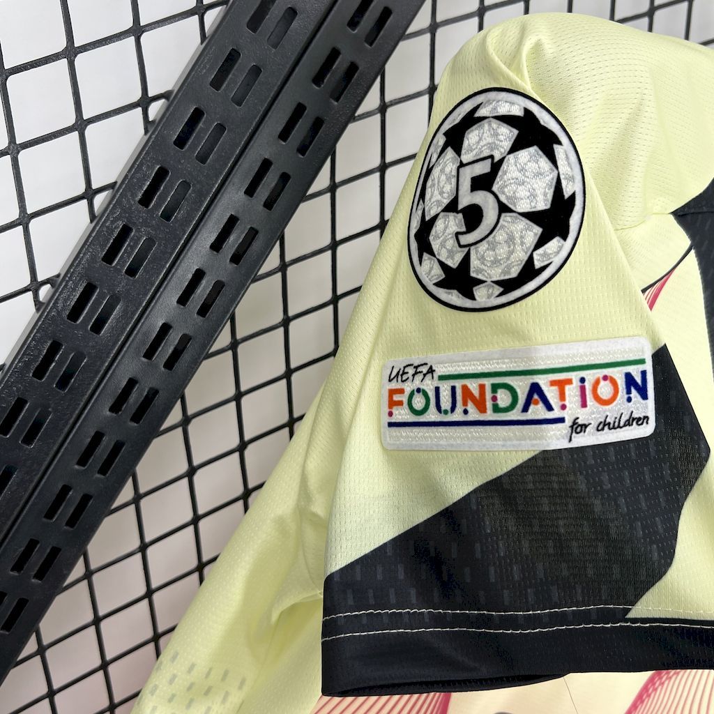 Barcelona 2025-26 yellow pink special edition Football jersey S-XXL