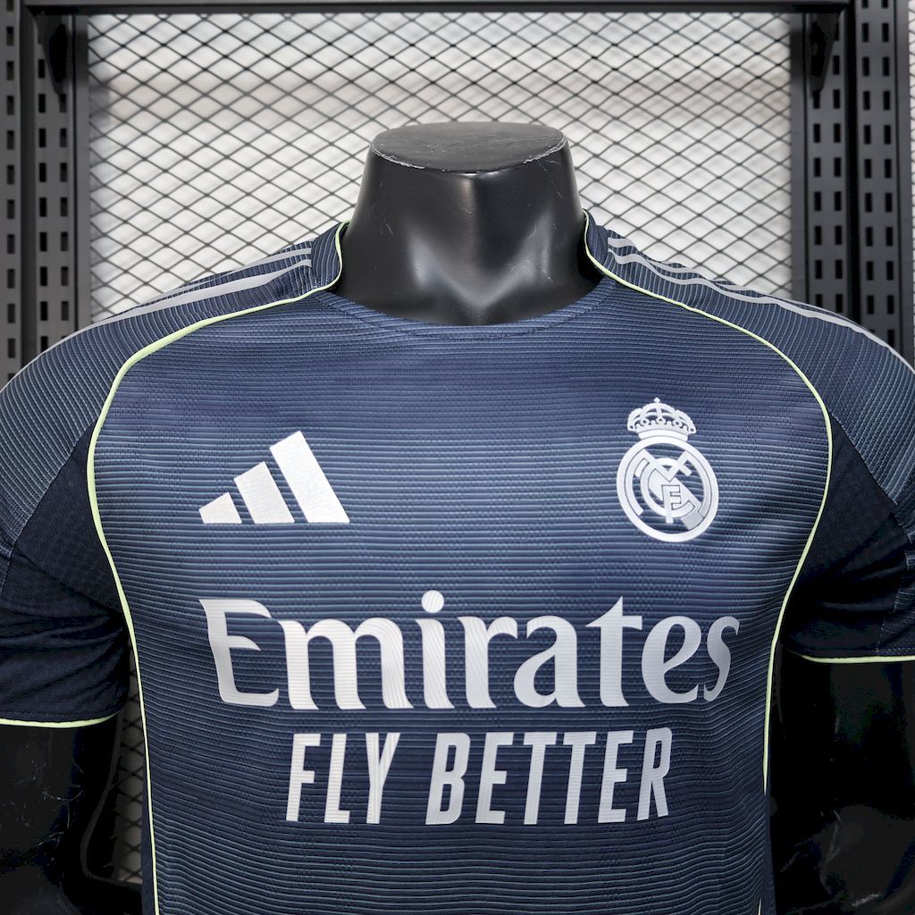Real Madrid 2025-26 Away Jersey Player Version S-XXL