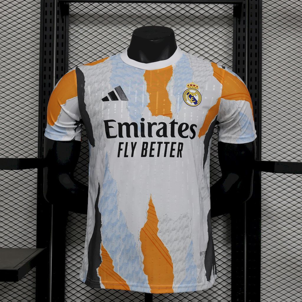 Real Madrid 2024-25 Pre-Match Jersey Player Version S-XXL