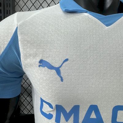Olympique Marseille 2025-26 Home Jersey Player Version S-XXL