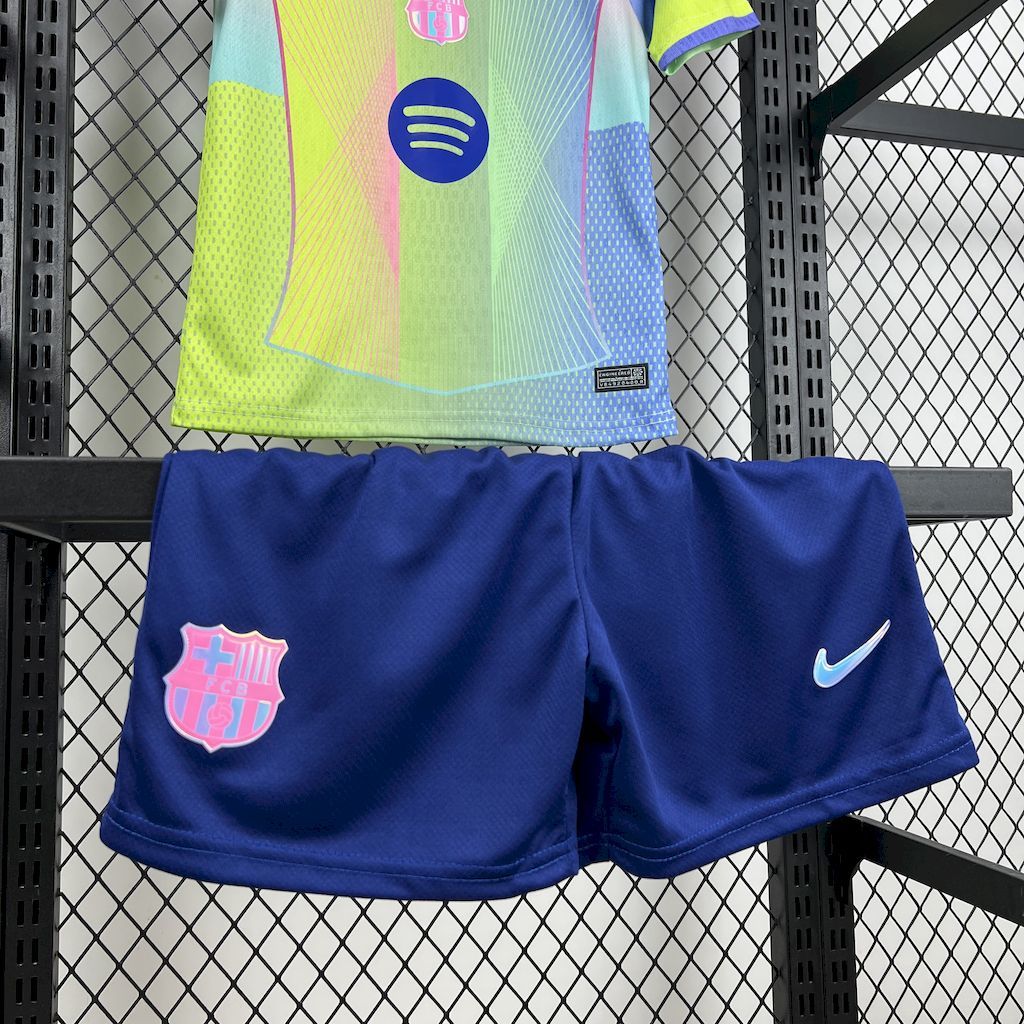 Barcelona 2025-26 Color special edition Kids Kit S-XXL