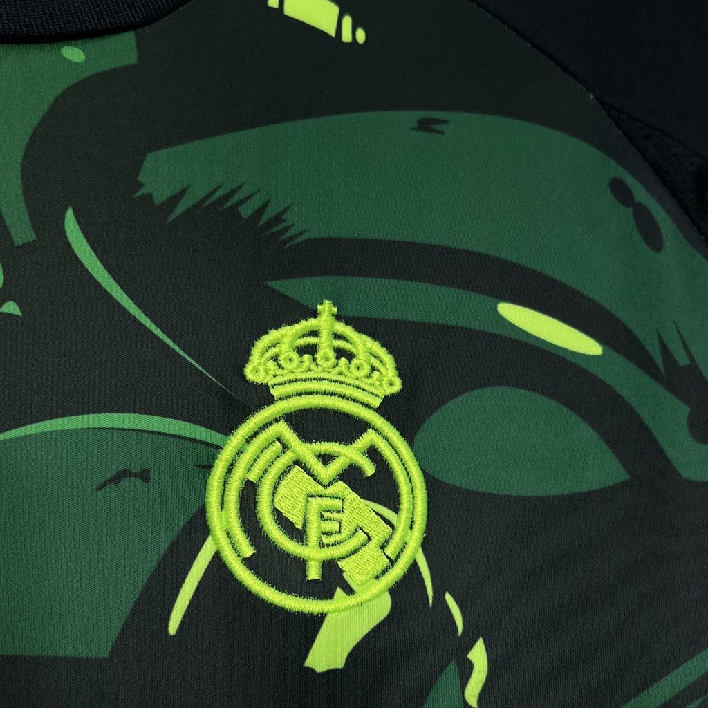 Real Madrid 2024-25 Green and black special edition Jersey S-XXXXL S-XXL