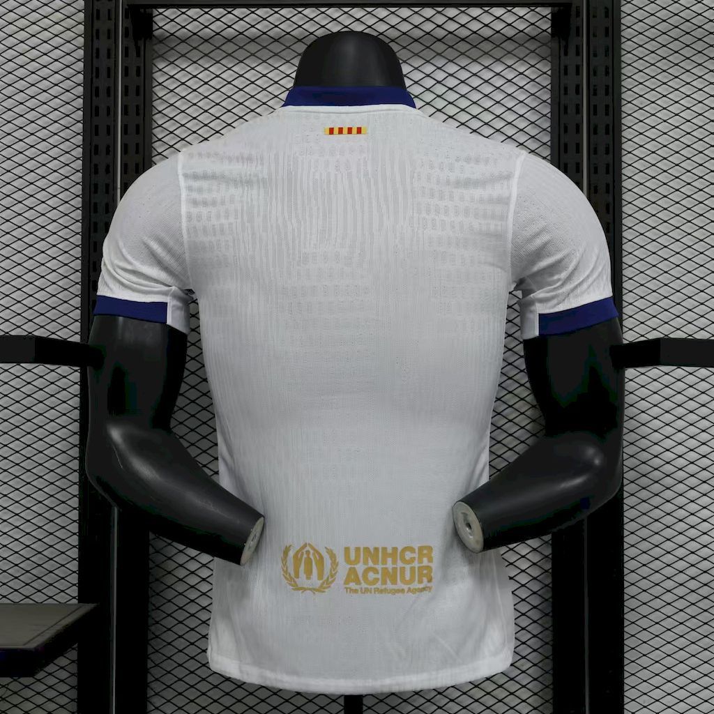 Barcelona 2024-25 White exposure version Jersey Player Version S-XXL