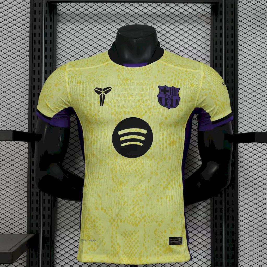Barcelona 2025-26 Away Mamba Series Kobe Bryant Joint Edition Jersey P S-XXL