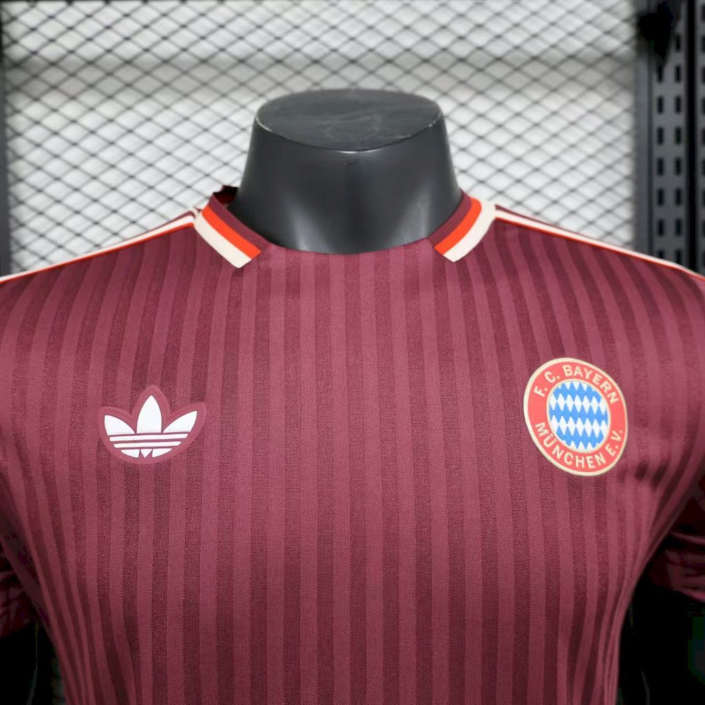 Bayern Munich 2025-26 Terrace Icons Jersey Player Version S-XXL