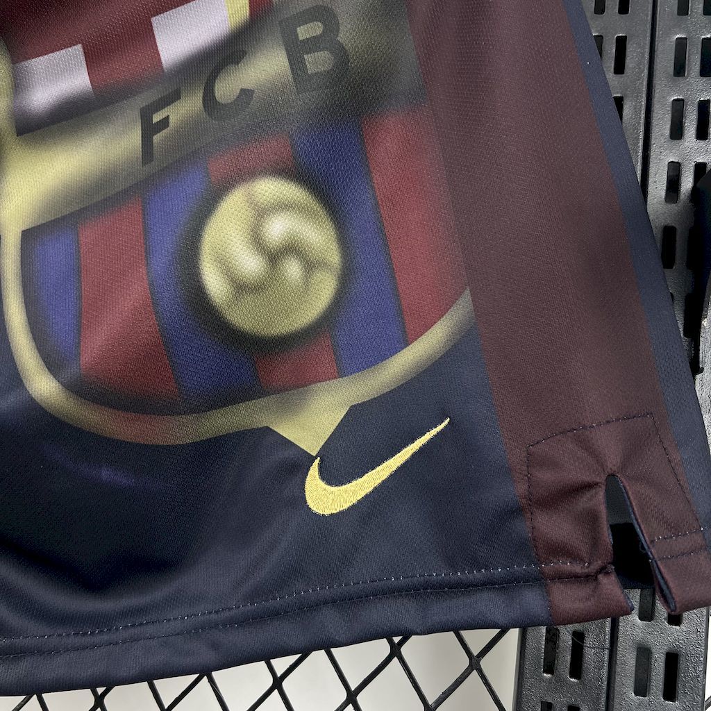 Barcelona 2000-01 Home Retro Skeleton Shorts S-XXL