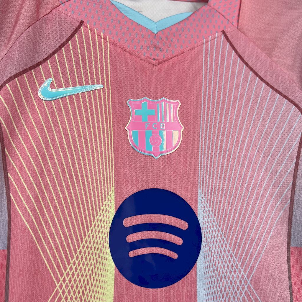 Barcelona 2025-26 pink special edition Kids Kit S-XXL