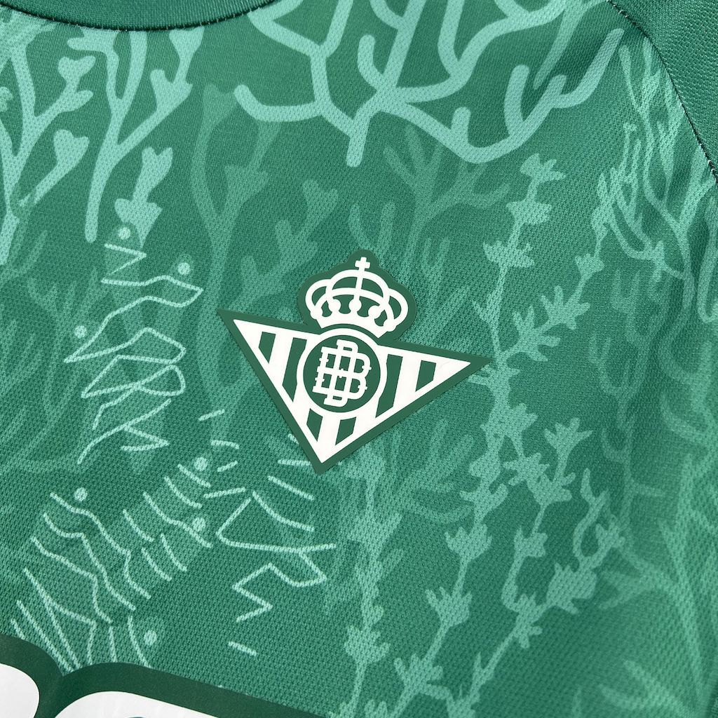 Real Betis 2024-25 Seaweed theme Jersey S-XXL