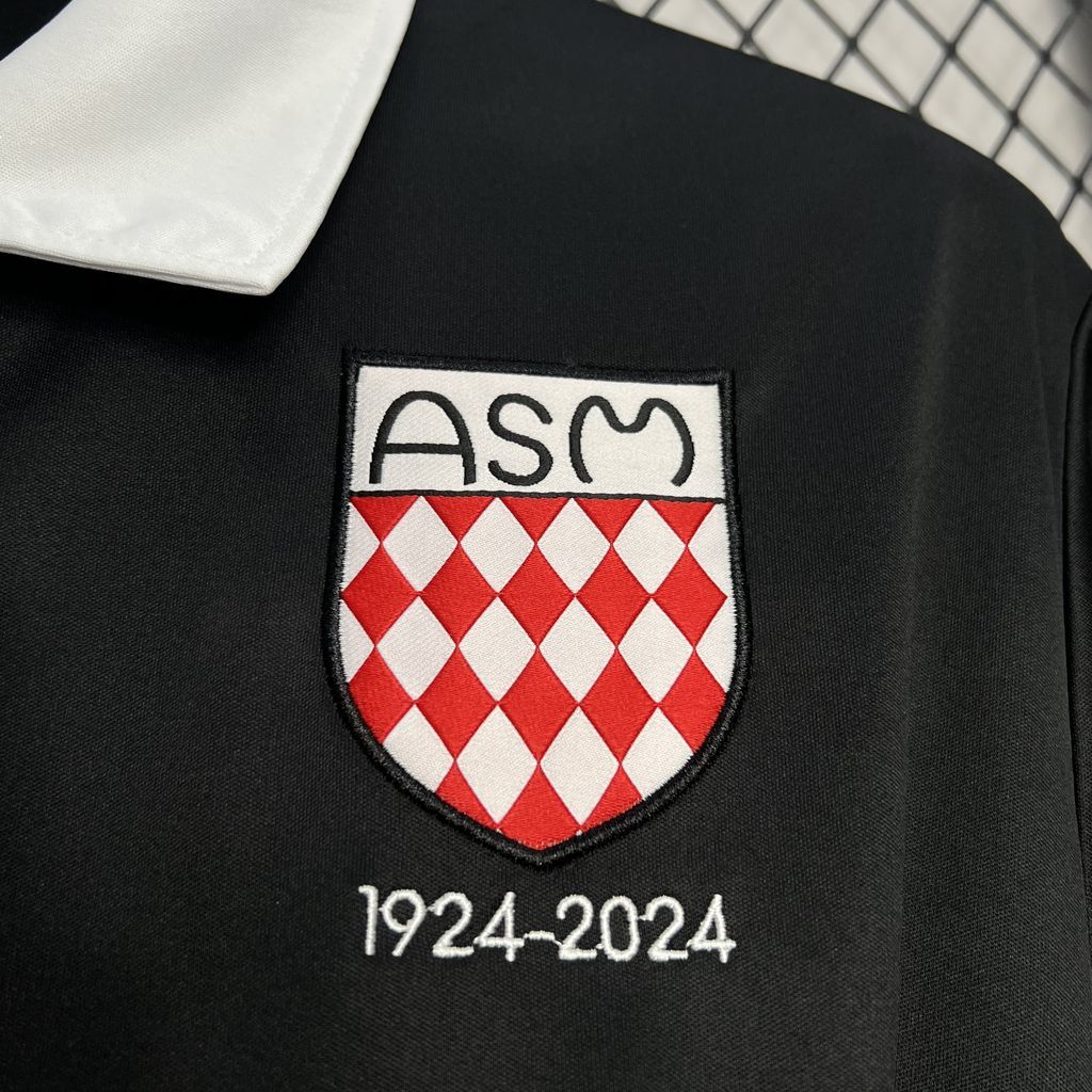 AS Monaco 2024-25 Black commemorative edition Jersey S-XXL S-XXL