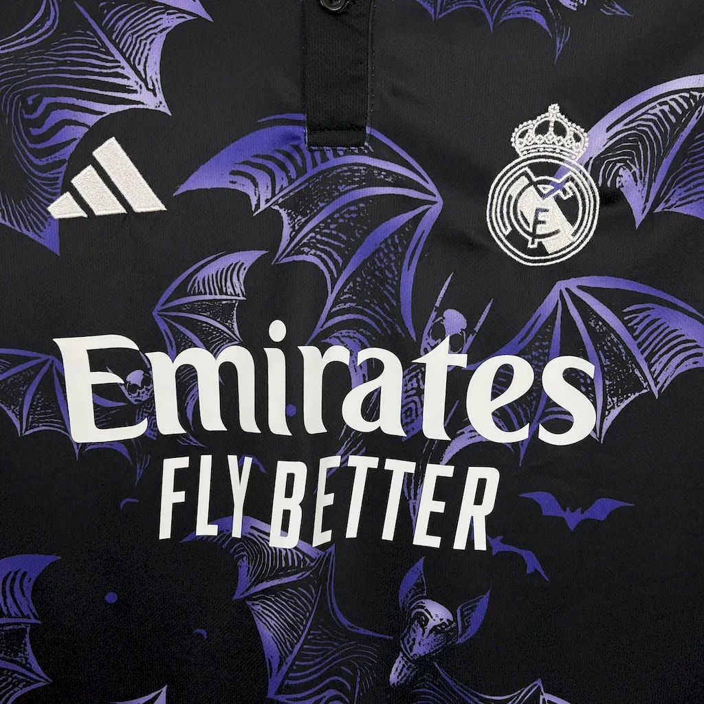 Real Madrid 2024-25 Purple Bat Special Edition Football Jersey S-XXL S-XXL