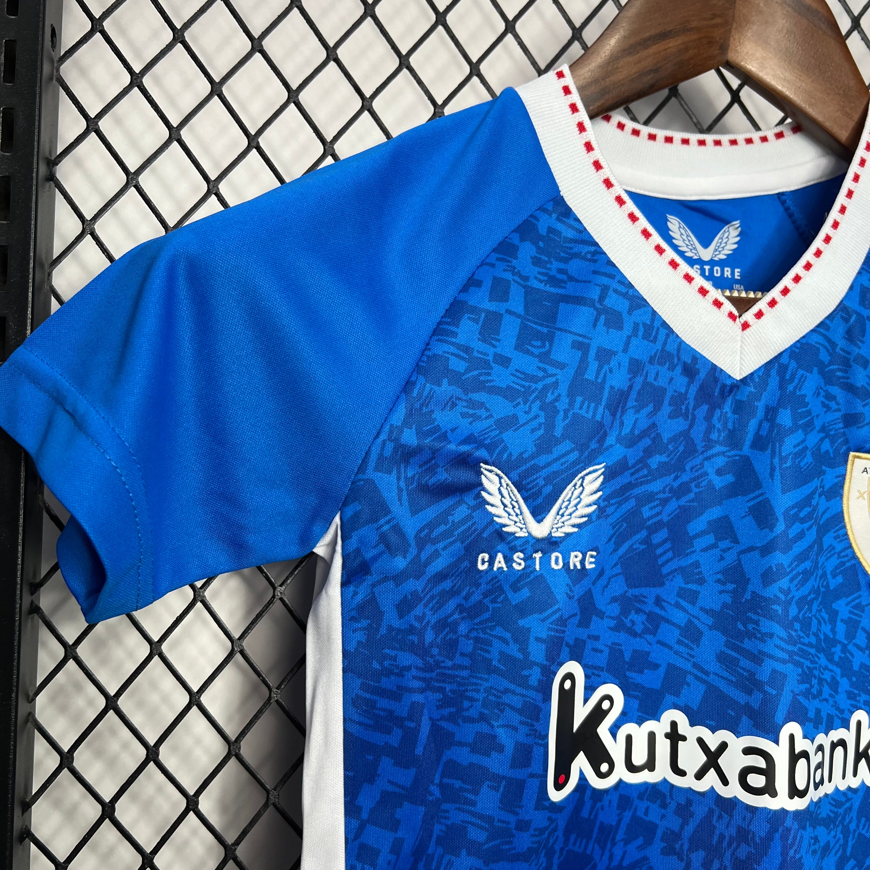 Athletic Bilbao 2024-25 Away Kids Kit S-XXL