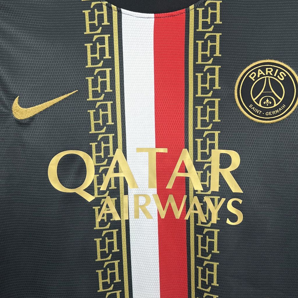 PSG 25-26 Black and Gold Edition Football jersey S-XXL