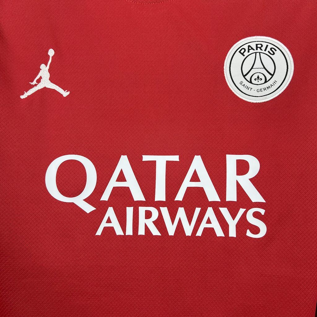PSG 25-26 Red goalkeeper Long Sleeves Football jersey S-XXL