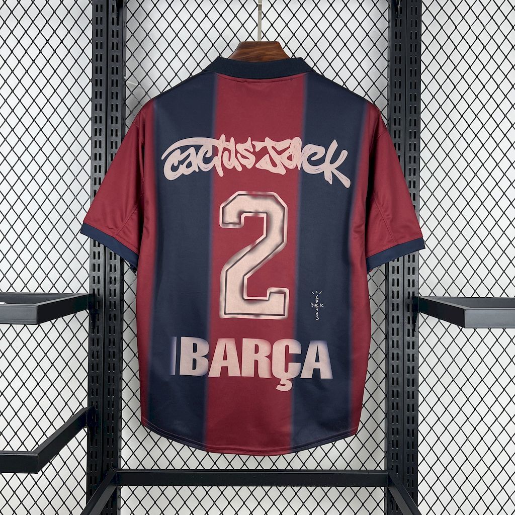 Barcelona 2000-01 Home Retro Skeleton Jersey S-XXL