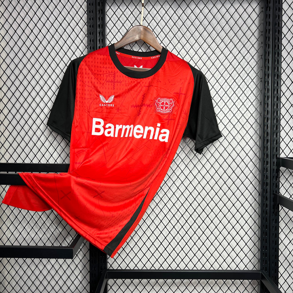 Bayer 04 Leverkusen 2024-25 Home Jersey S-XXL