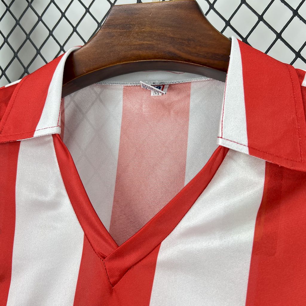 Atletico Madrid 1982-83 Home Retro Jersey S-XXL
