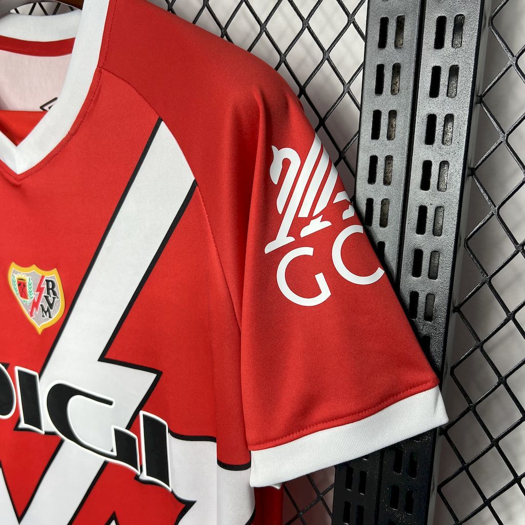 Rayo Vallecano 2024-25 Home Jersey S-XXL S-XXL