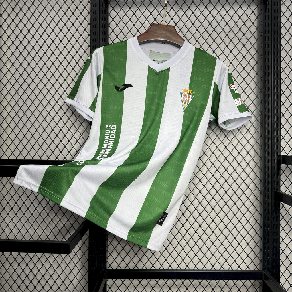 Cordoba CF 2024-25 Home Jersey All Sponsors S-XXL S-XXL