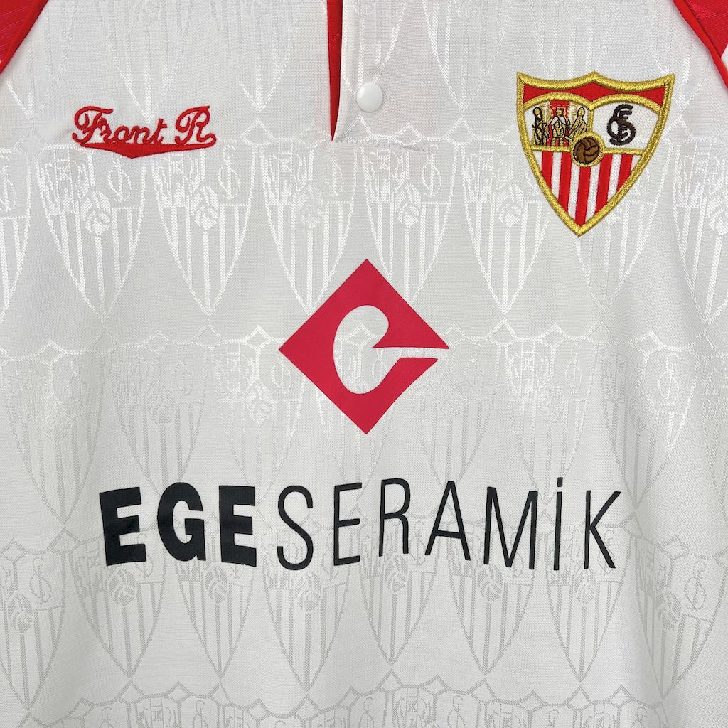 Sevilla FC 1992-93 Home Retro Jersey S-XXL