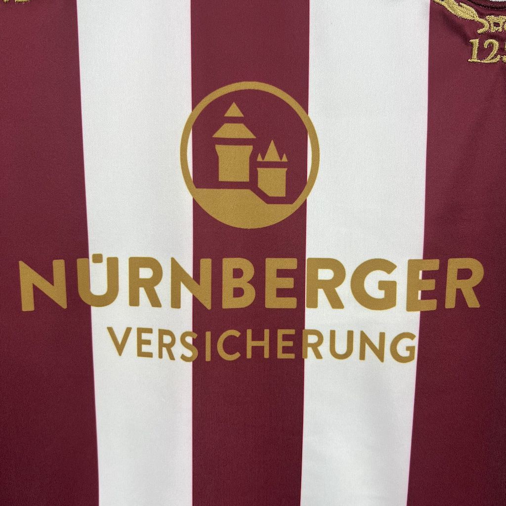 1. FC Nurnberg 2025-26 125th Anniversary Kids Kit S-XXL