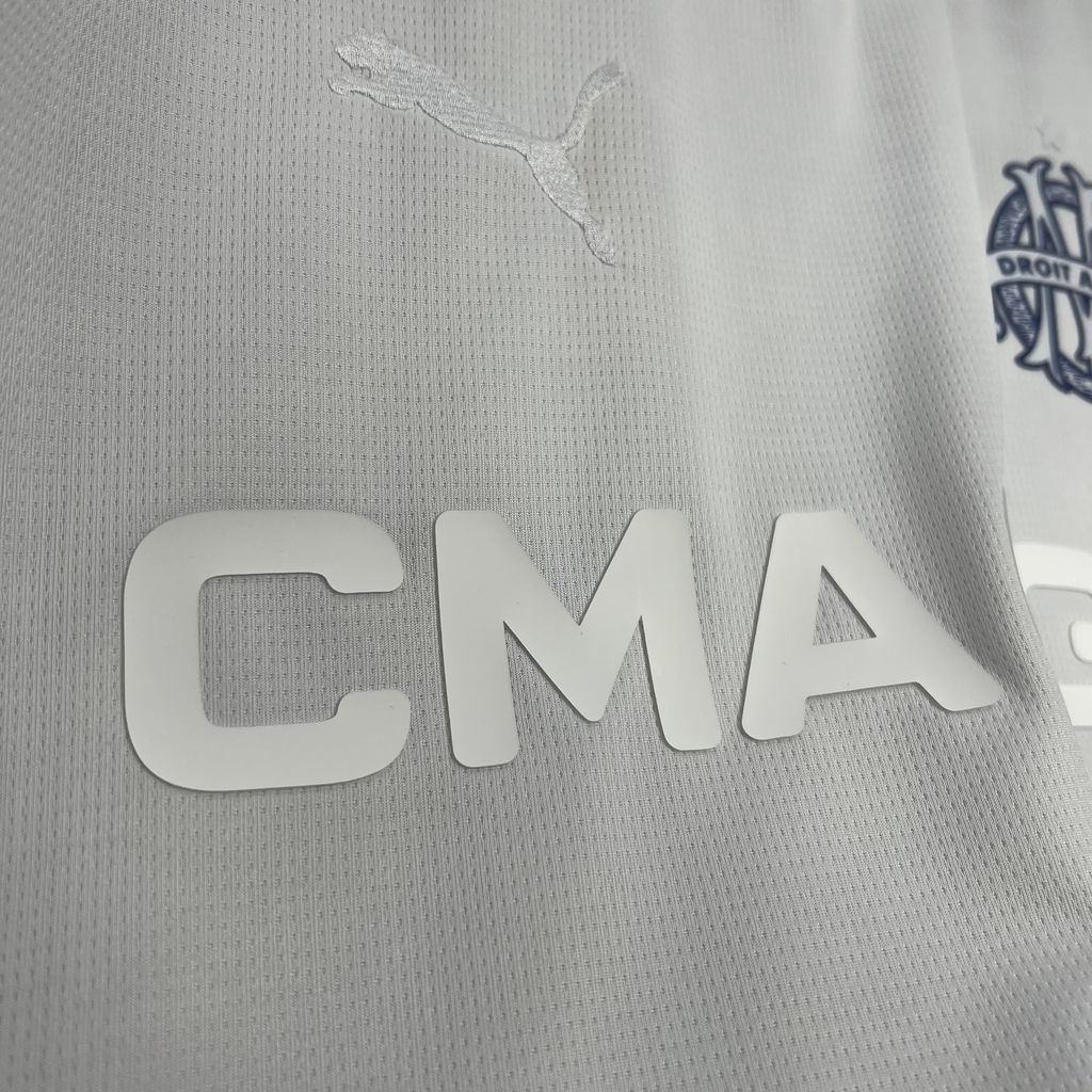 Olympique de Marseille 125th Anniversary white Jersey S-XXL S-XXL