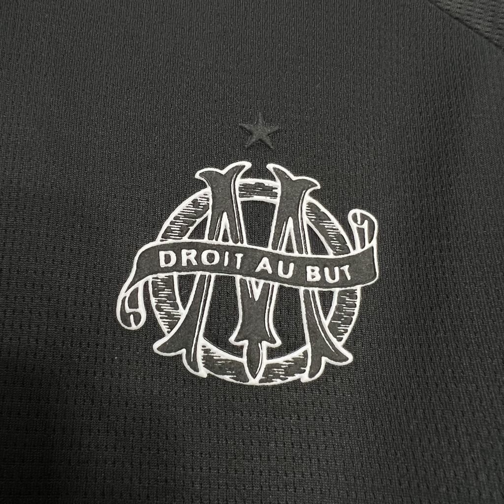 Olympique de Marseille 125th Anniversary Black Jersey S-XXL S-XXL