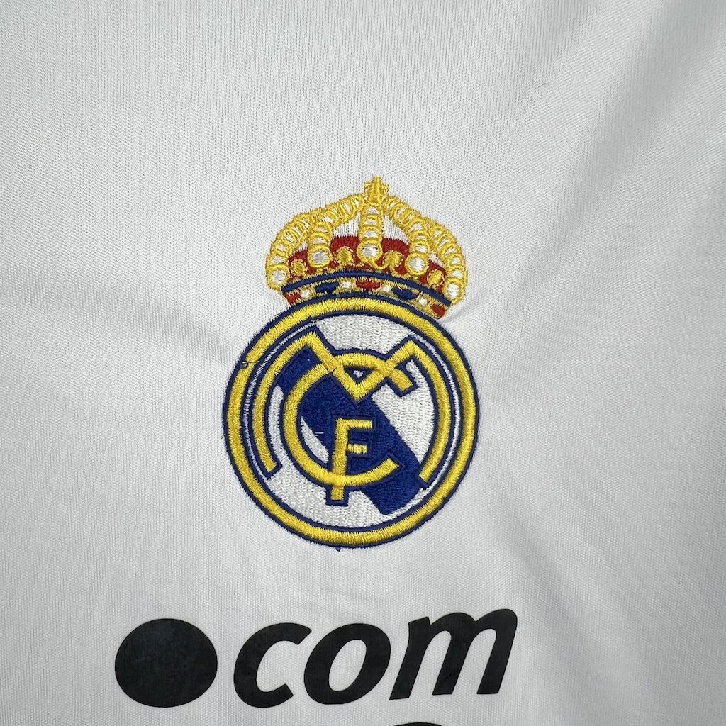 Real Madrid 2009-10 Home Retro Jersey S-XXL