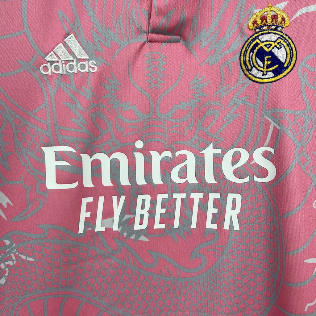 Real Madrid 2023-24 Pink Dragon Special Edition Kids Kit S-XXL