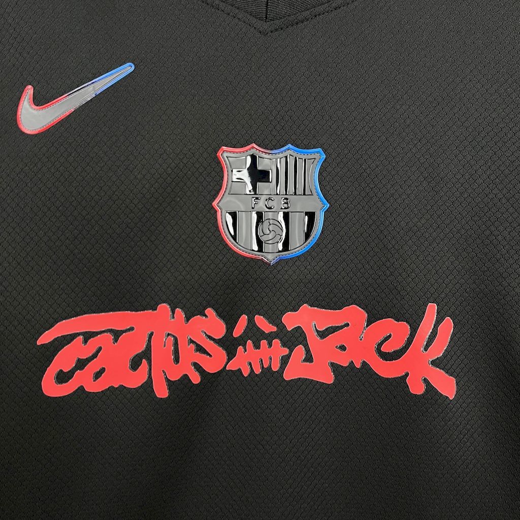 Barcelona 2024-25 Away Travis Scott Edition Kids Kit S-XXL
