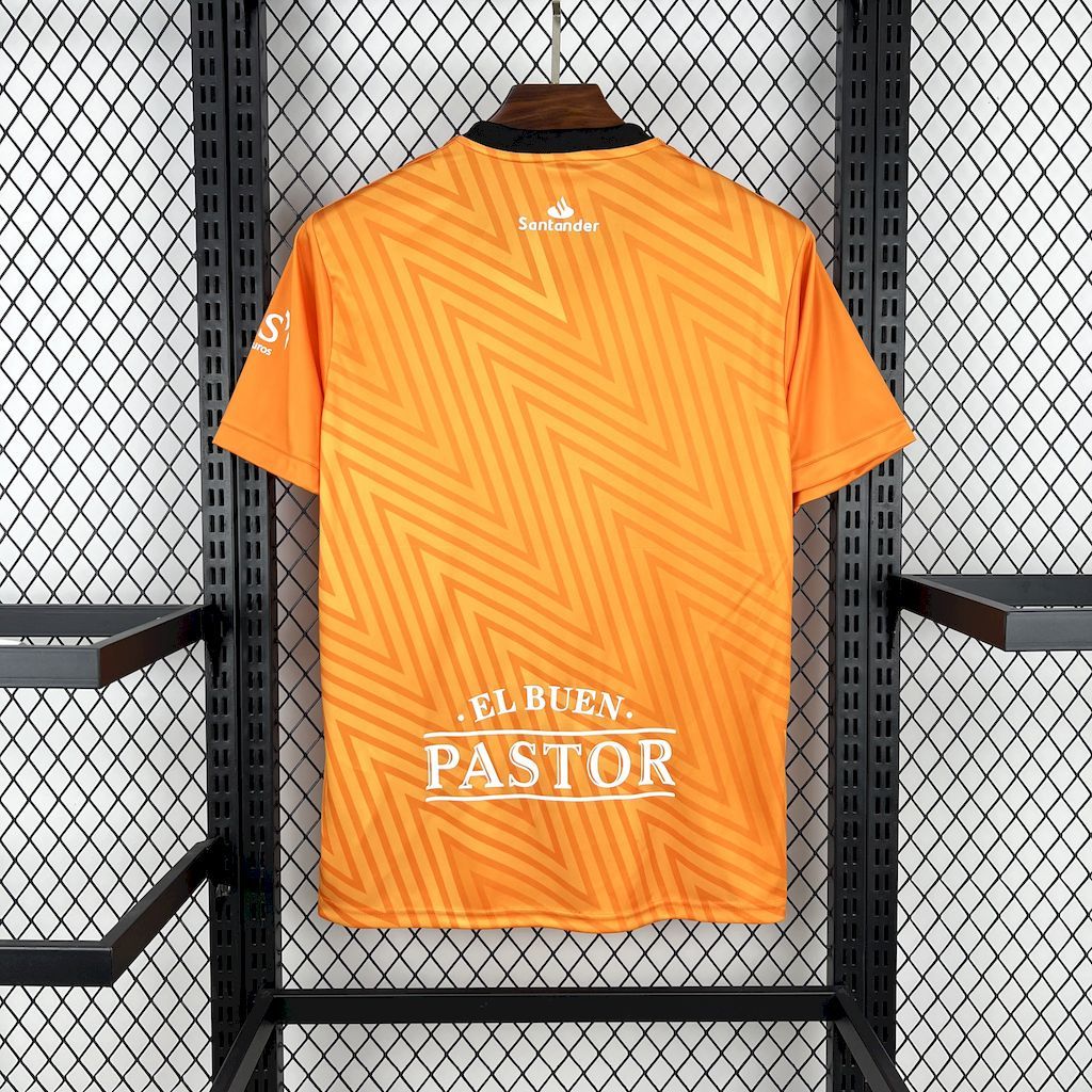 Racing de Santander 2024-25 Orange Goalkeeper Jersey S-XXL
