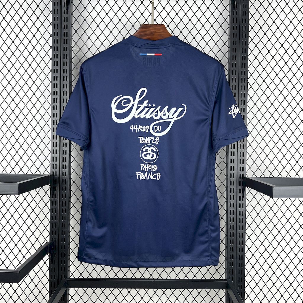 PSG 24-25 Home-Stussy Football jersey S-XXL
