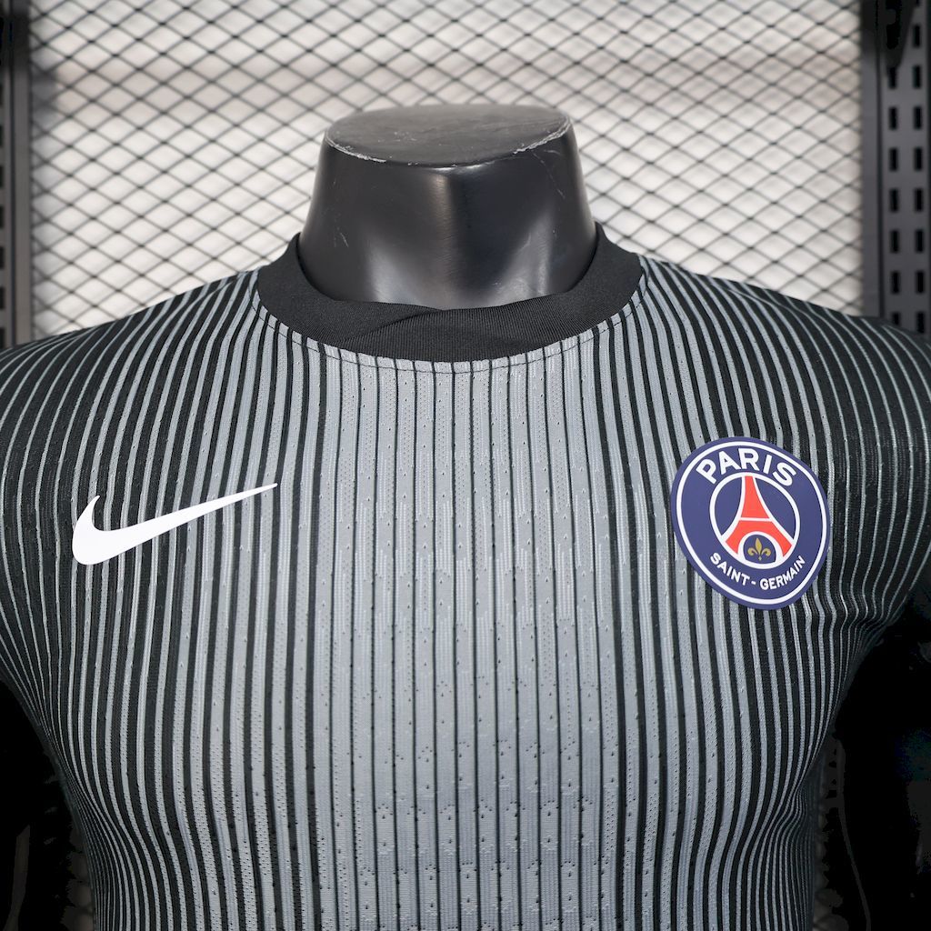 PSG 24-25 Black goalkeeper uniform Jersey Player Ver S-XXL