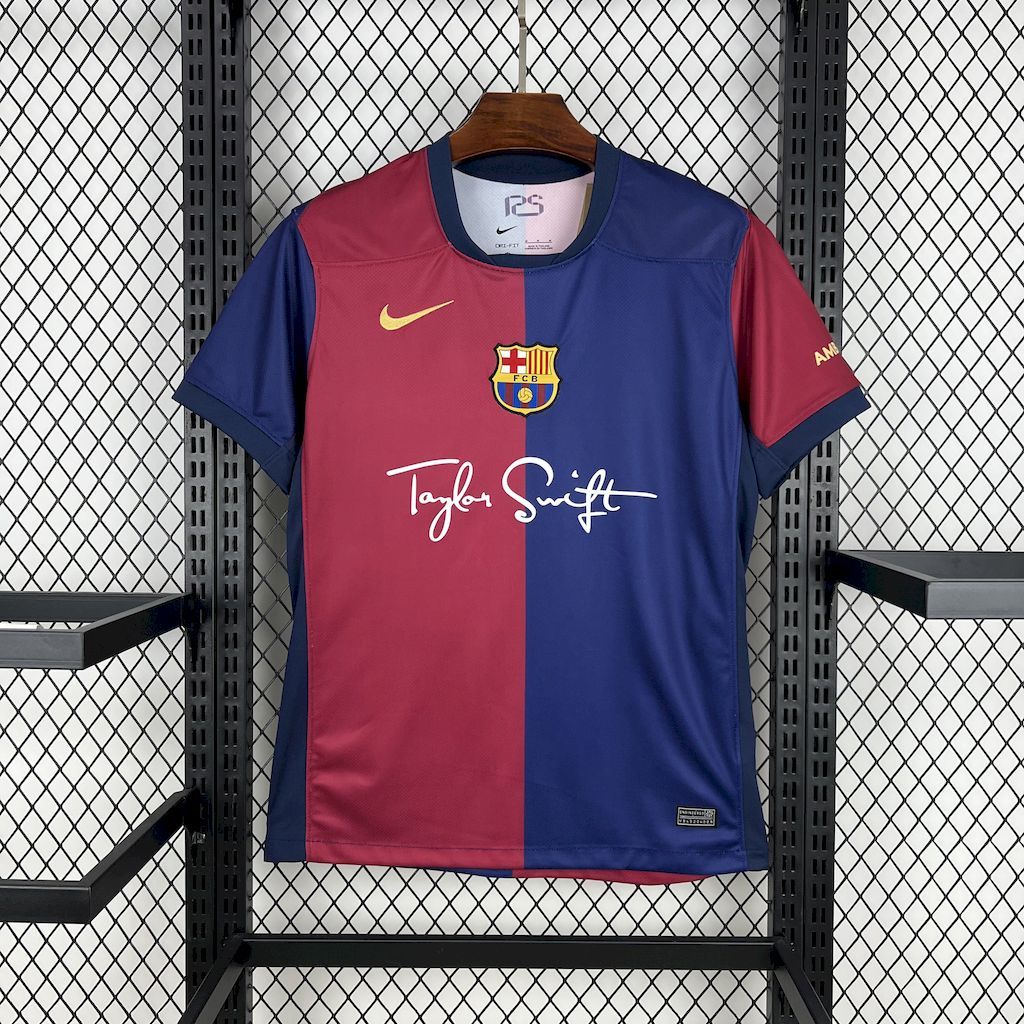 Barcelona Home 2024-25 Derby Football jersey S-XXL