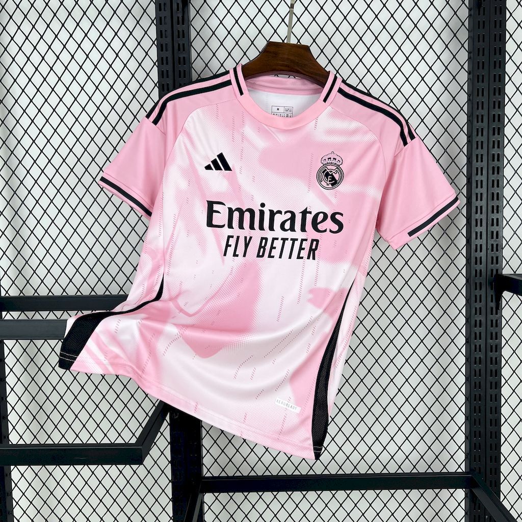Real Madrid Special Edition 2024-25 Pink Football jersey S-XXL