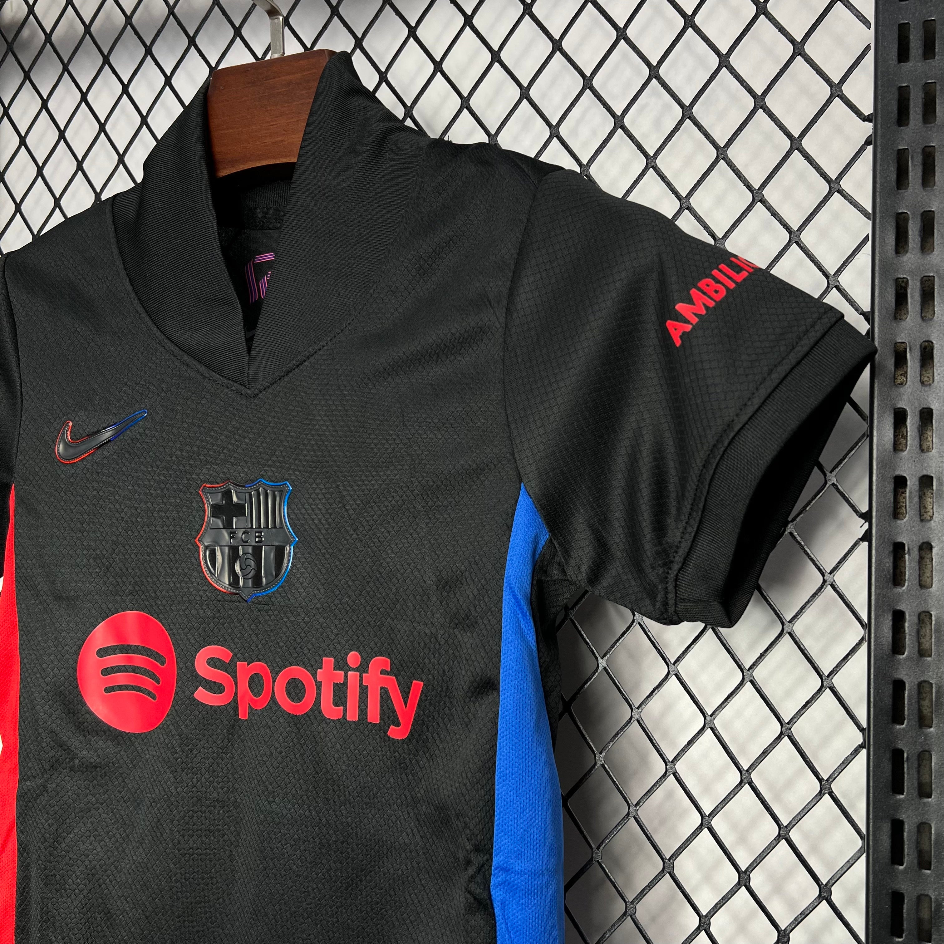 Barcelona 2024-25 Away Kids Kit S-XXL