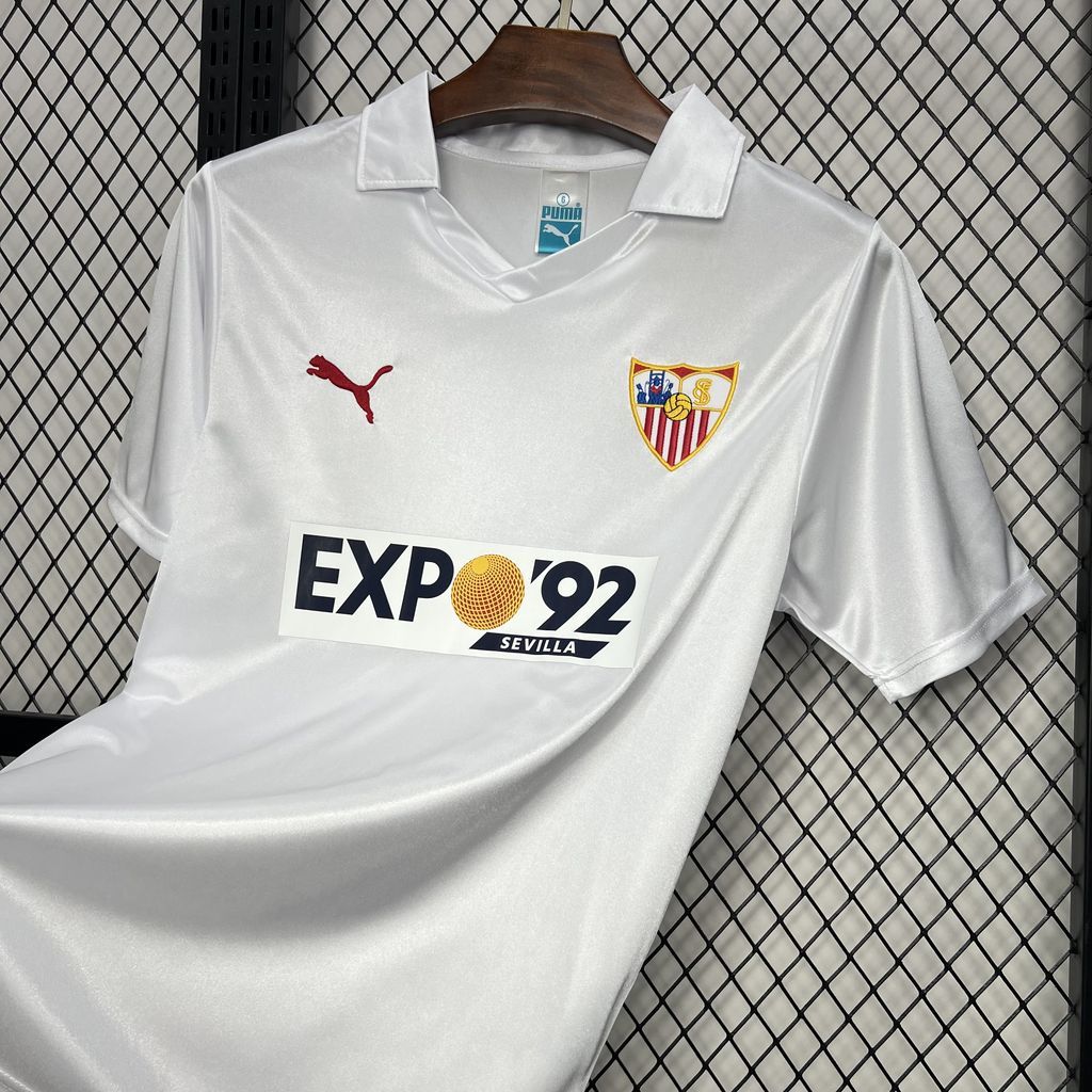 Sevilla FC 1987-90 Home Retro Jersey S-XXL