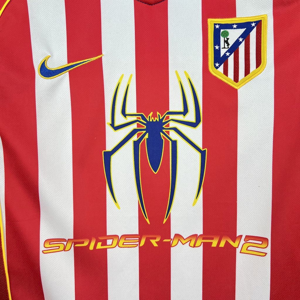 Atletico Madrid 2004-05 Home Retro Jersey S-XXL