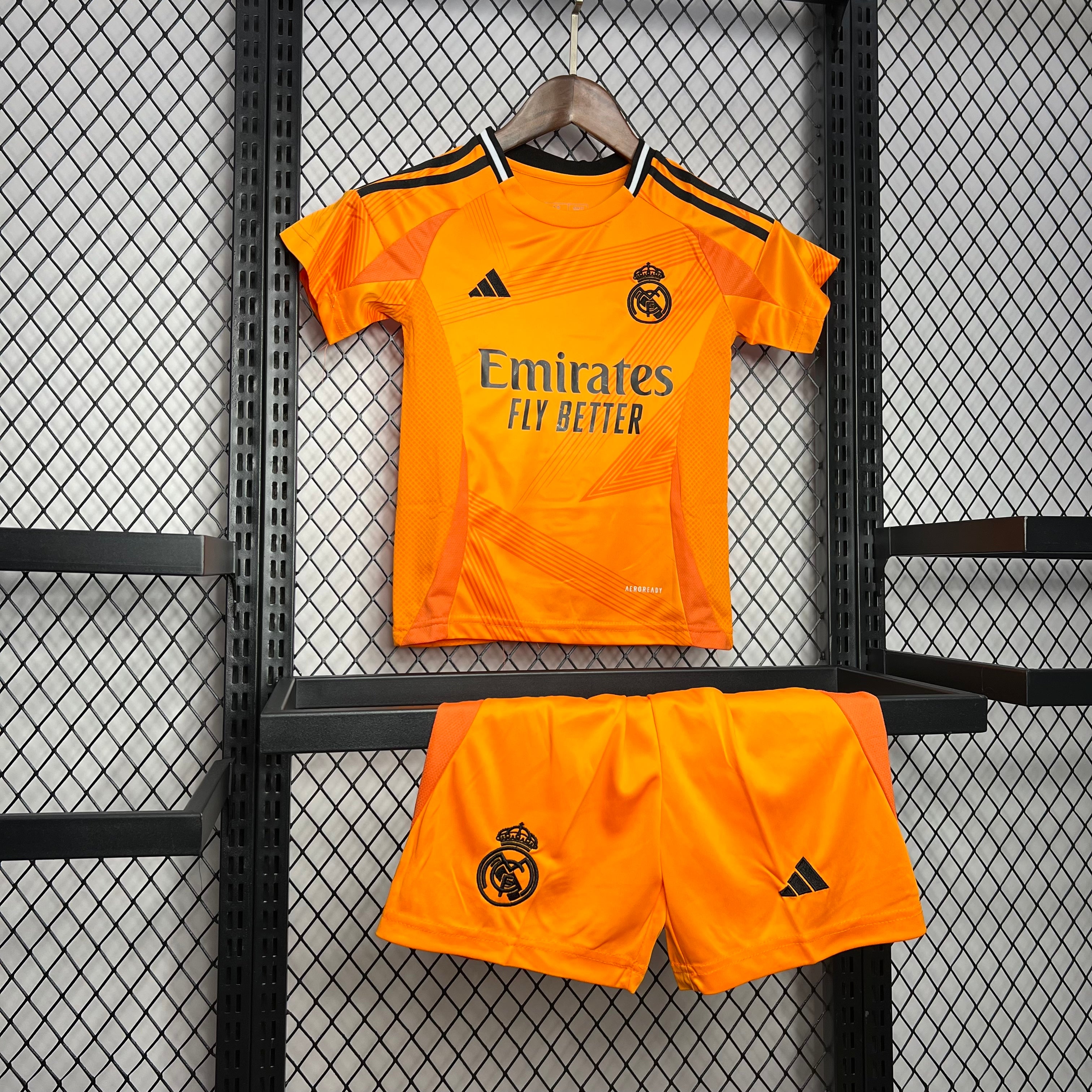 Real Madrid 2024-25 Away Kids Kit S-XXL