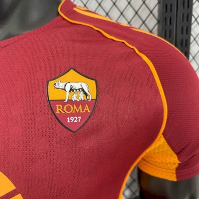 Top 11 AS Roma 2025-26 Home Player Version S-XXL