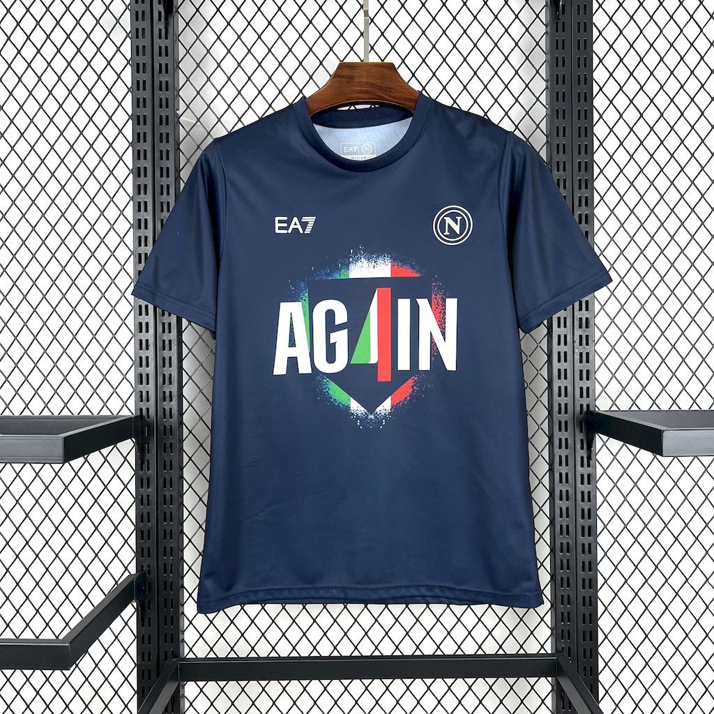 Napoli 2025-26 Casual T-shirts Football jersey S-XXL
