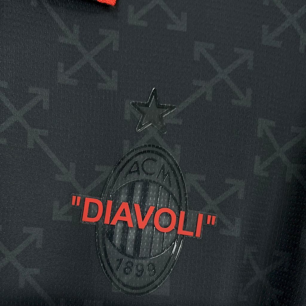 AC Milan 2025-26 Co-Branded Edition Jersey S-XXXXL S-XXL